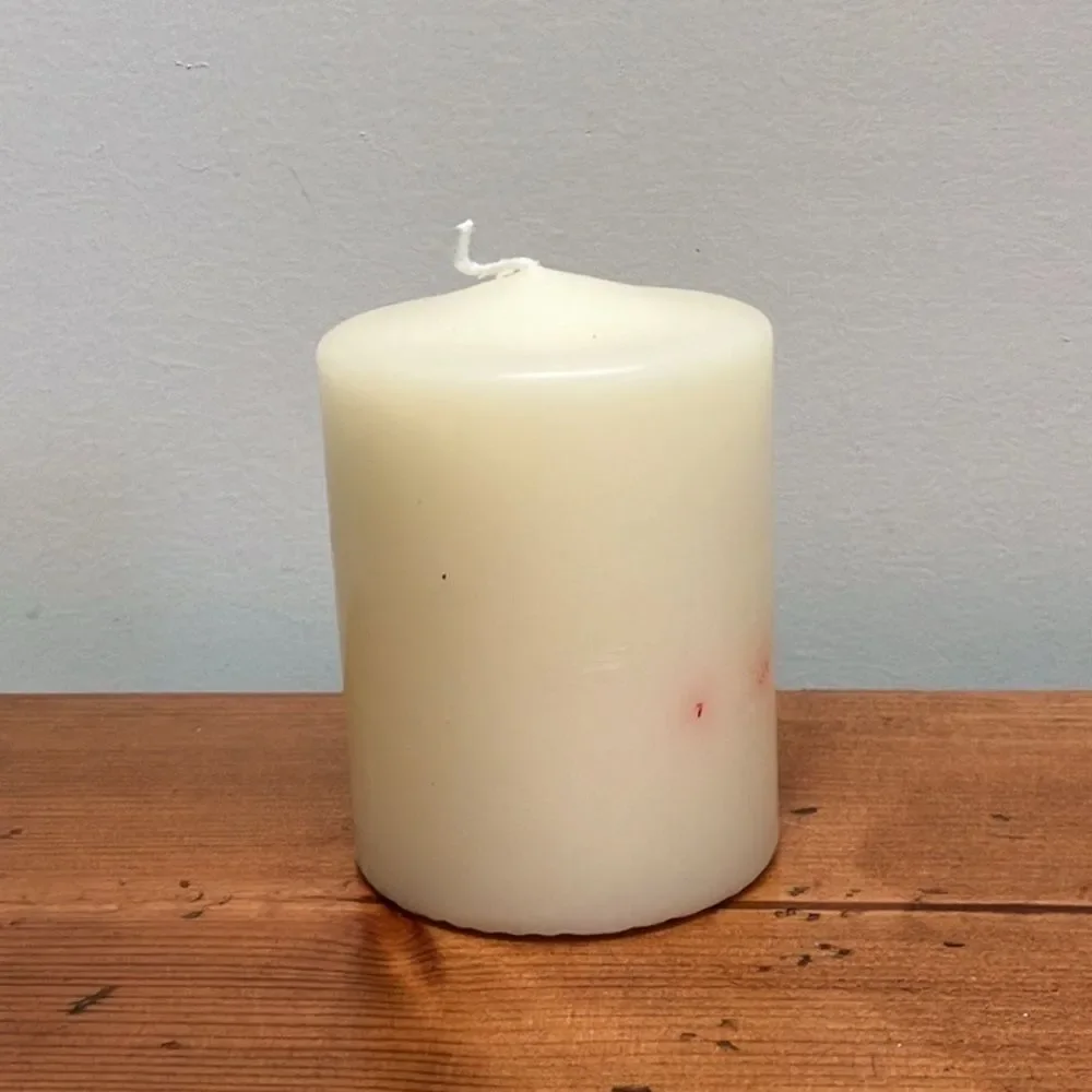 New Cream Colored Candle